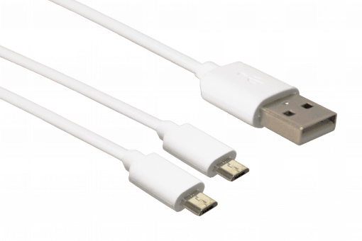 AXIWI CA-006 USB naar Micro USB (2x) kabel