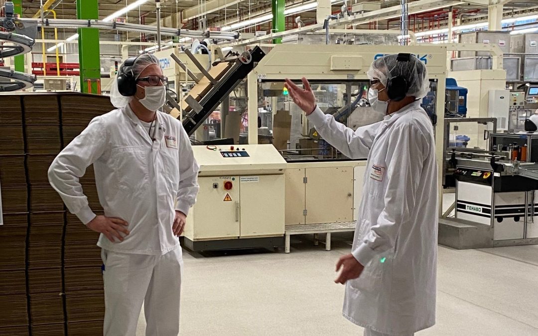 Perfetti Van Melle Benelux verzorgt trainingen met AXIWI tijdens productie