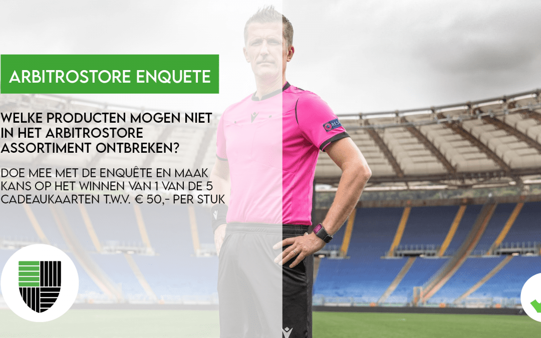 ArbitroStore Enquête: Welke producten mogen niet in het assortiment ontbreken?