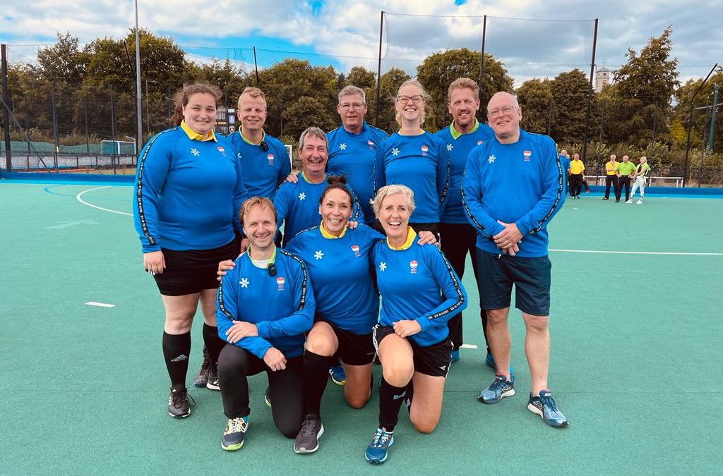 Hockeyscheidsrechters fluiten ook dit jaar met AXIWI tijdens EK Masters 2023