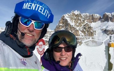AXIWI headsets fijne hulpmiddelen voor slechtziende skiërs 
